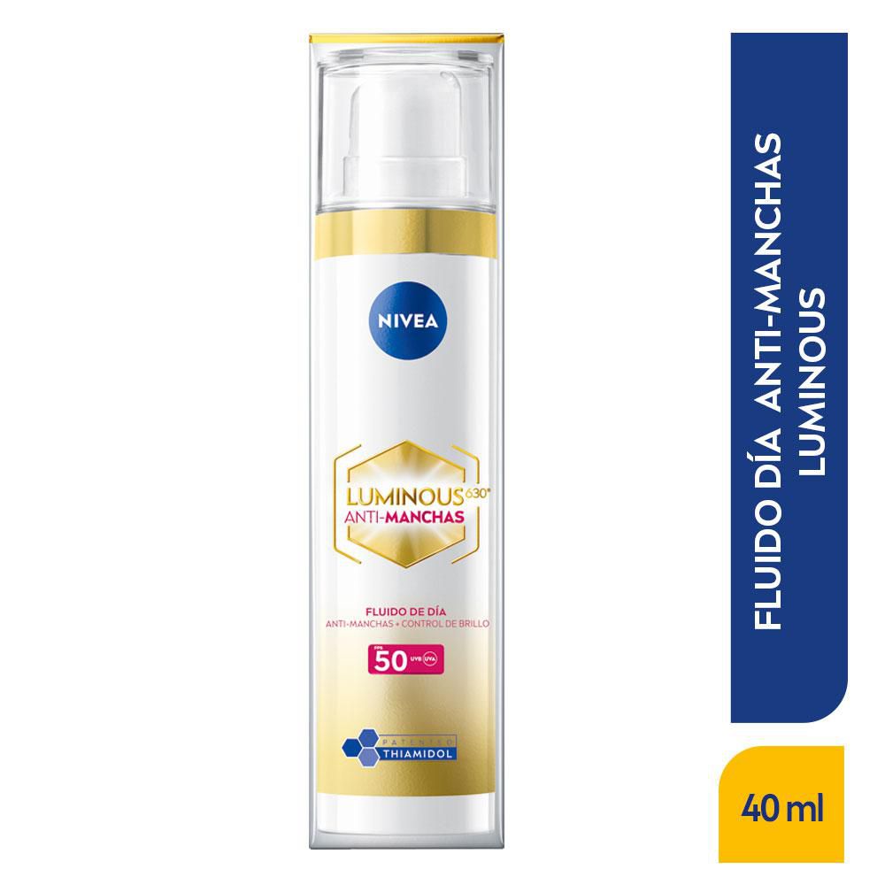 Fluido facial  NIVEA antimanchas luminous FPS 50 (40  gr)