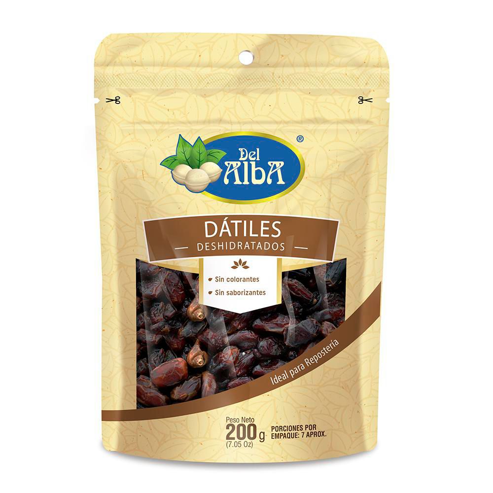 Datiles Deshidratados DEL ALBA 200  gr
