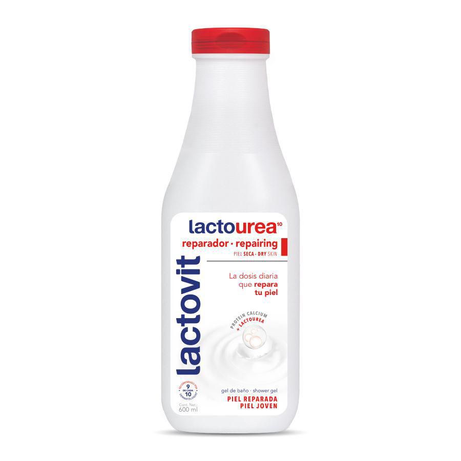 Gel de baño LACTOVIT piel seca reparador (600  ml)