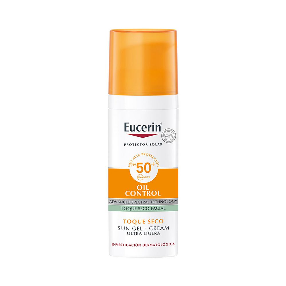 Protector solar EUCERIN toque seco sun oil control FPS 50 (50  ml)