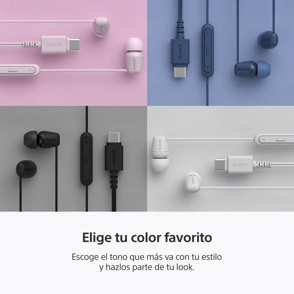 Audifonos Alámbricos SONY In Ear IEREX15C/L AZUL img #8