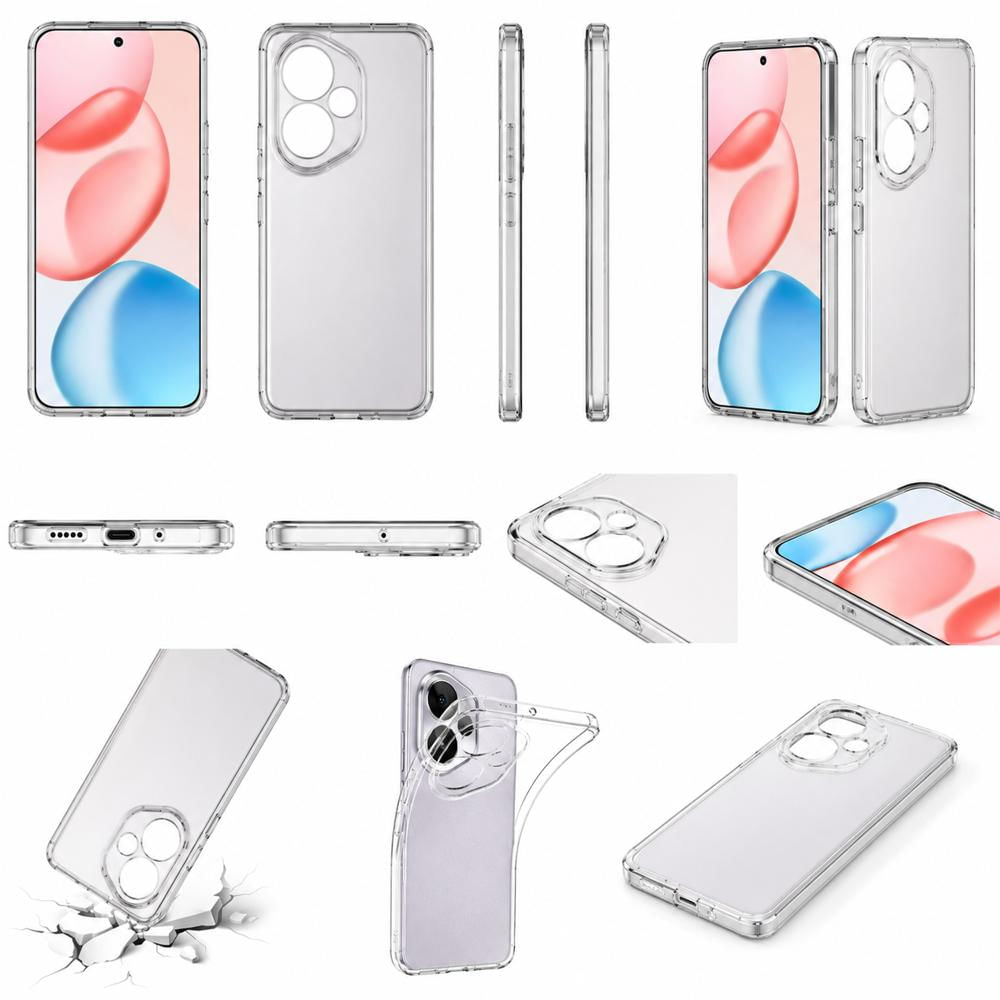 Estuche Space Premium Transparente Honor 400 Pro 5G Ultrafino Antigolpes img #2