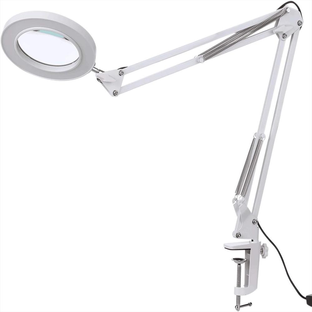 Lámpara Led Tomshine De Escritorio Con Lupa 8X 64 Led 3 Modos De Color Regulable img #1
