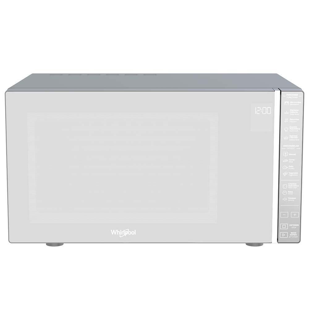 Horno microondas WHIRLPOOL 1.1 p3 (30 L) Silver Acabado Espejo WM1811D Horno microondas WHIRLPOOL 1.1 p3 (30 L) Silver Acabado Espejo WM1811D