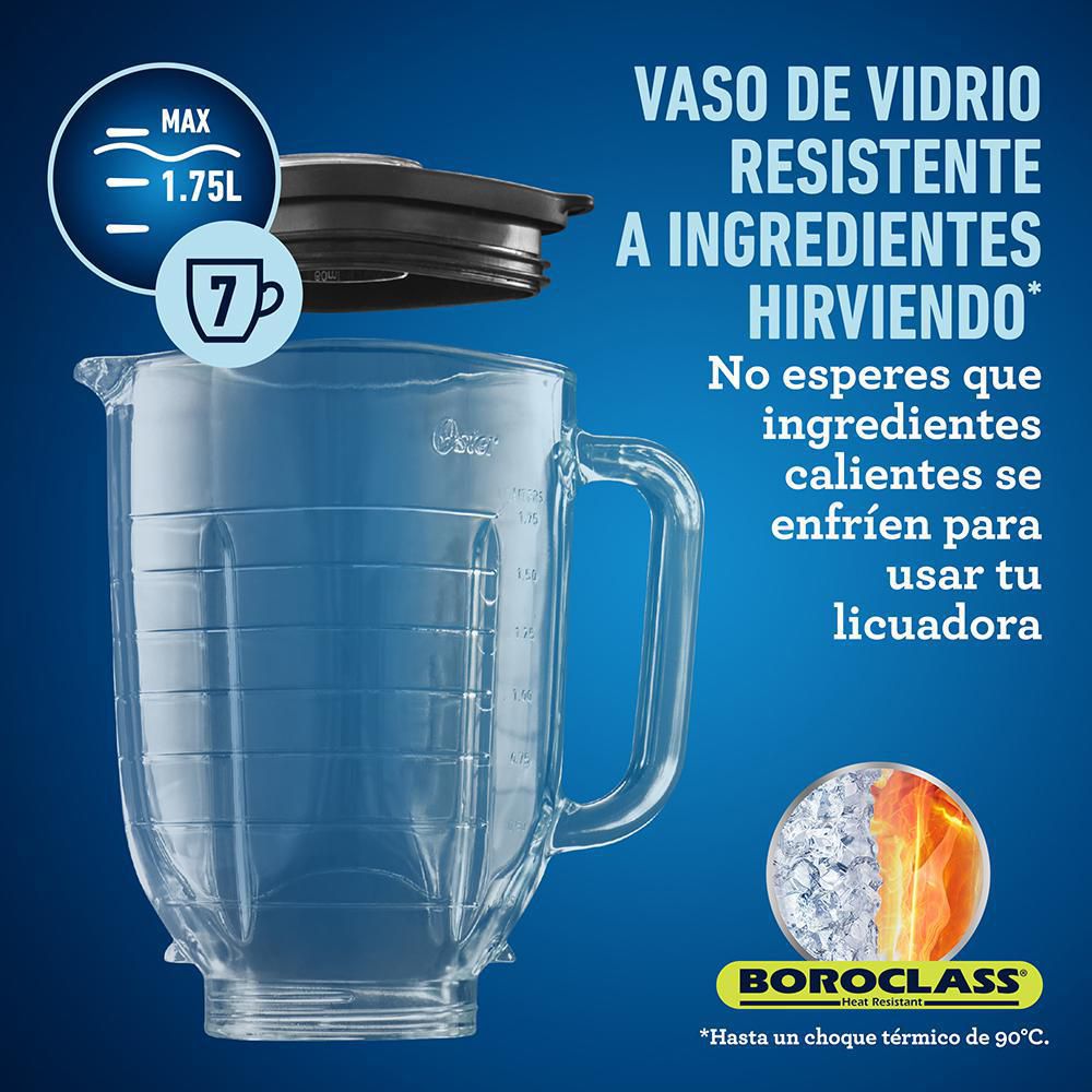 Licuadora vaso vidrio OSTER   1100 Watts W  2142352 img #5