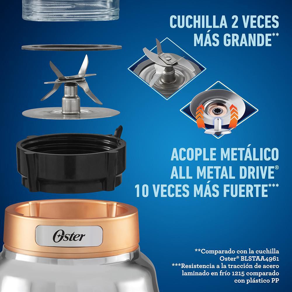 Licuadora vaso vidrio OSTER   1100 Watts W  2142352 img #6
