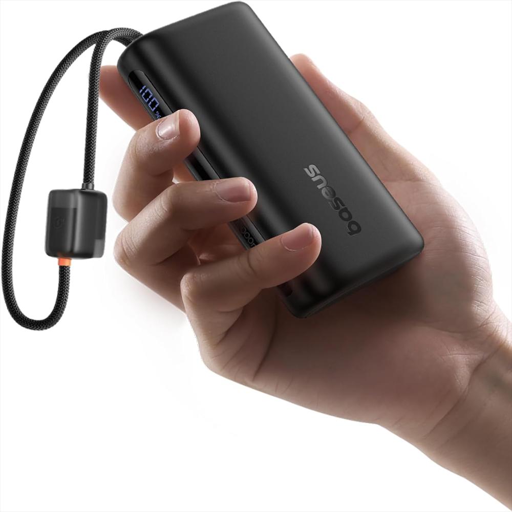 Power Bank Baseus 10.000Mah 67W Bateria Externa Carga Rápida Pd Usb Tipo C Power Bank Baseus 10.000Mah 67W Bateria Externa Carga Rápida Pd Usb Tipo C