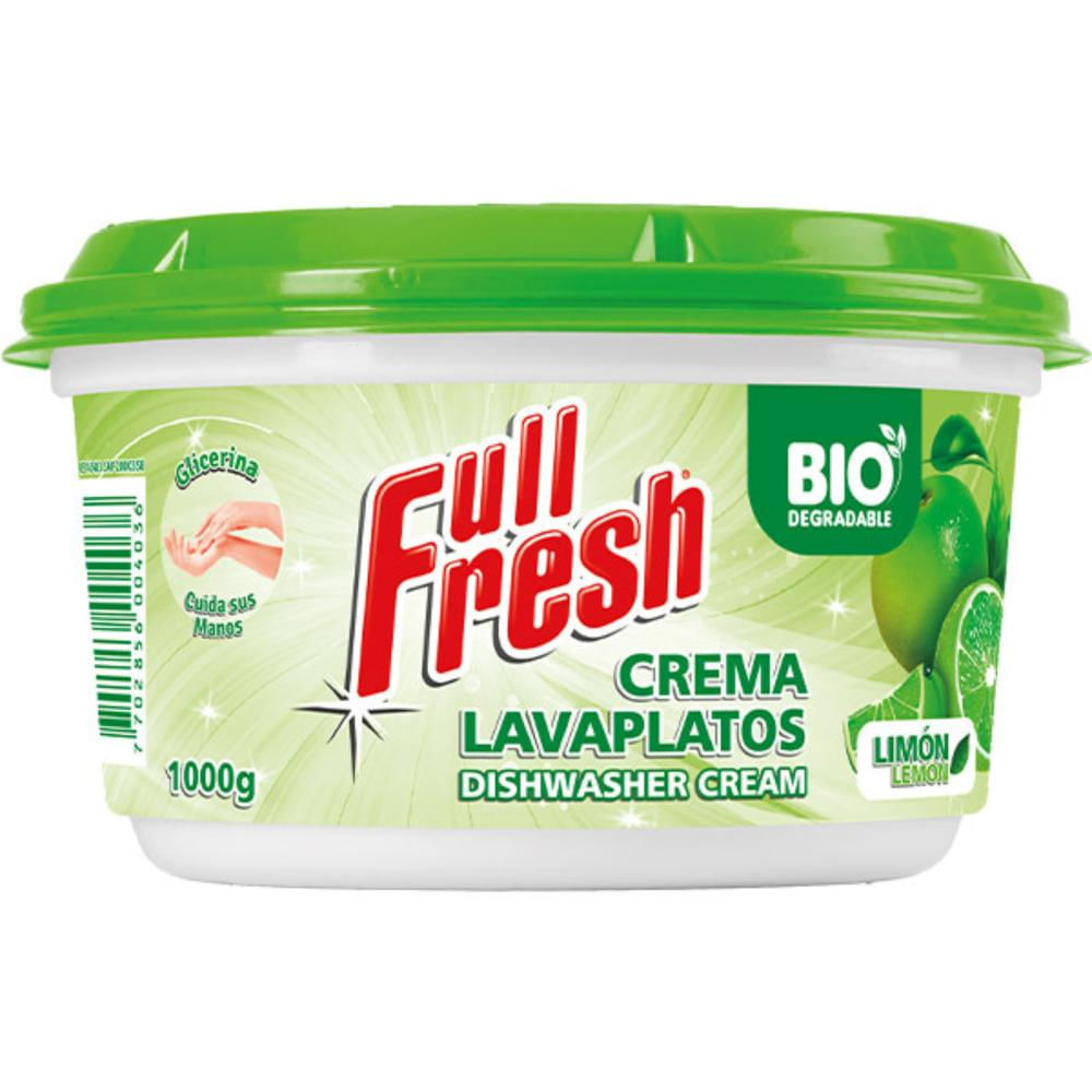 Pack X2 Crema Lavaloza Limón Full Fresh 500G + 1000G img #2