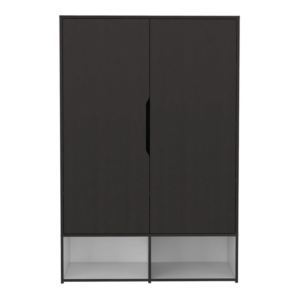 Closet Armario Wengue 100 Cm Con Zapatero Y Percheros img #1