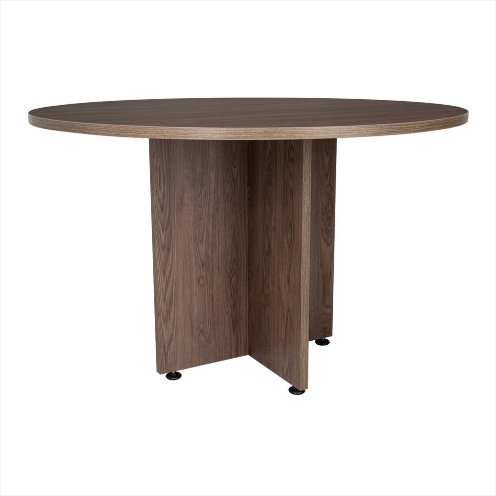Mesa De Reunión Home Office Coñac 120X75cm Sin Cajones img #2