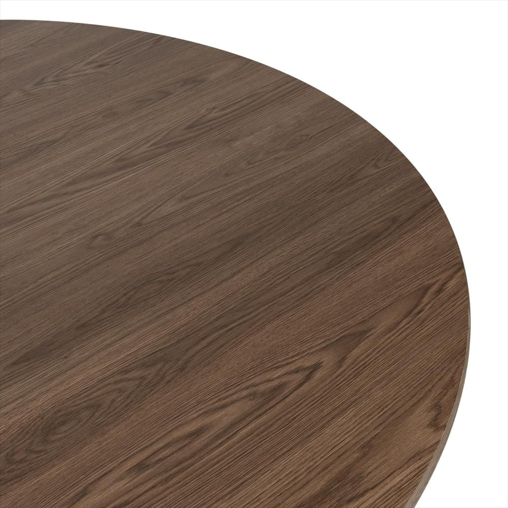Mesa De Reunión Home Office Coñac 120X75cm Sin Cajones img #3