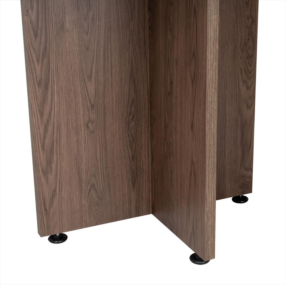 Mesa De Reunión Home Office Coñac 120X75cm Sin Cajones img #4