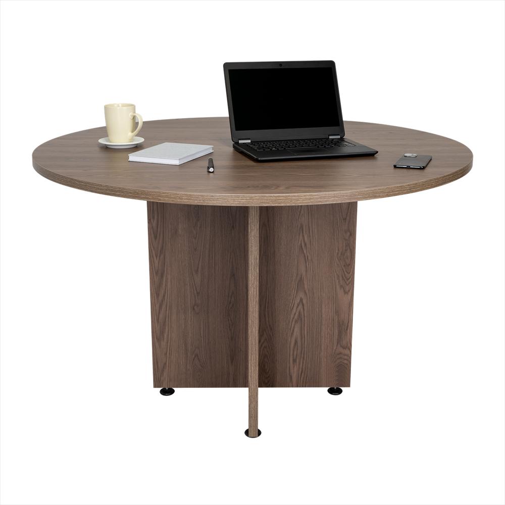 Mesa De Reunión Home Office Coñac 120X75cm Sin Cajones img #5