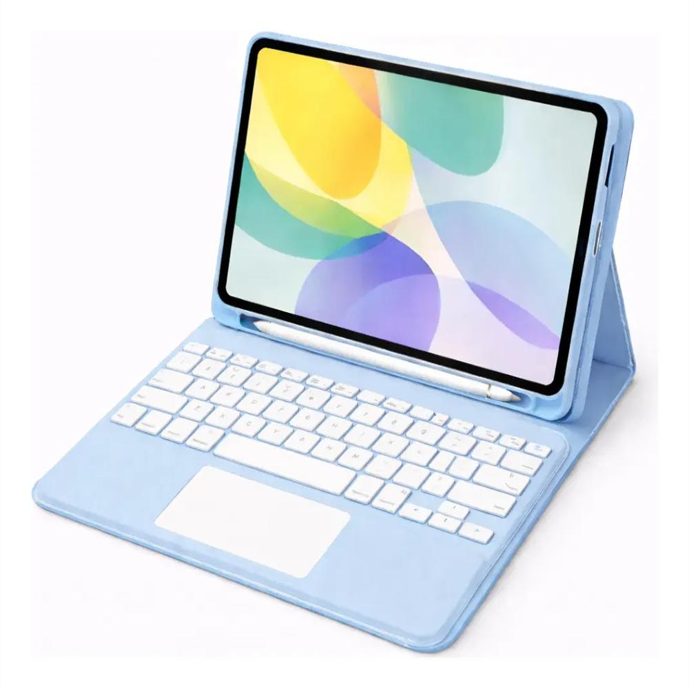 Estuche Teclado Trackpad Para Samsung A9 Plus X210 X215 Azul +Mouse+Lapiz img #2