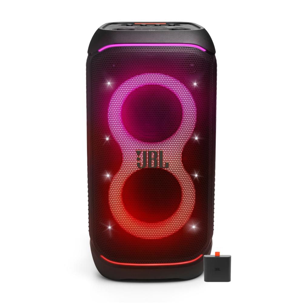 Parlantes  JBL PARTY BOX STAGE 240W Negro AI Sound Boost, Auracast Parlantes  JBL PARTY BOX STAGE 240W Negro AI Sound Boost, Auracast