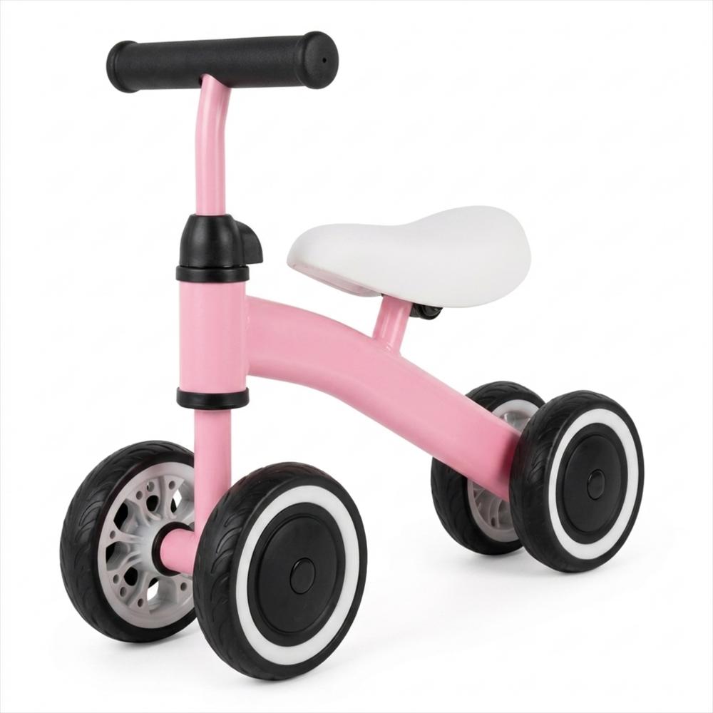 Triciclo De Impulso De 4 Ruedas Color Rosado img #2