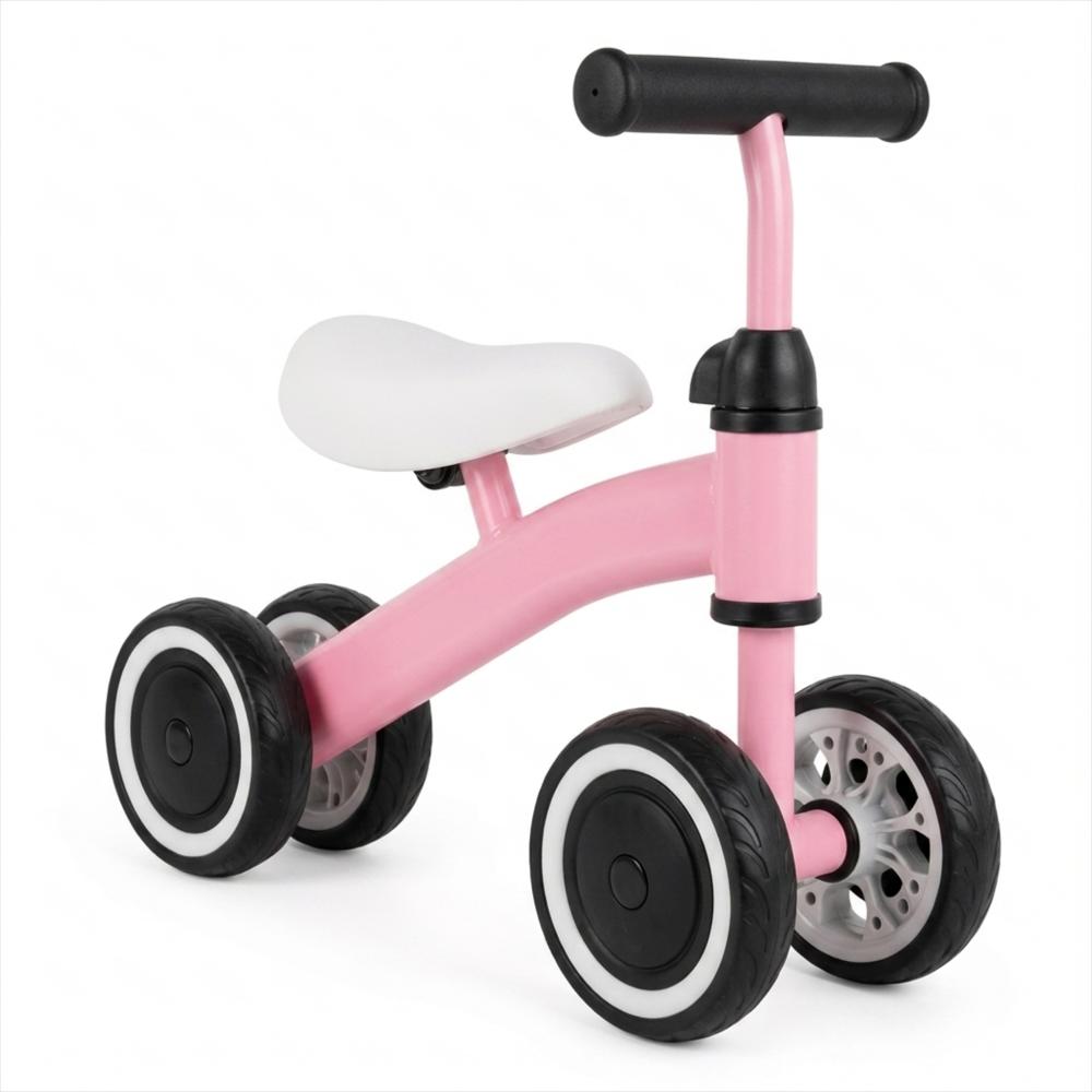 Triciclo De Impulso De 4 Ruedas Color Rosado img #3