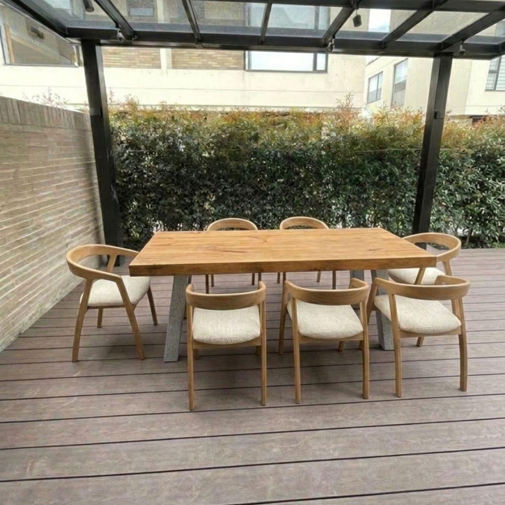 Mesa Comedor Vittorio 200Cm X 100Cm Roble Macizo img #3