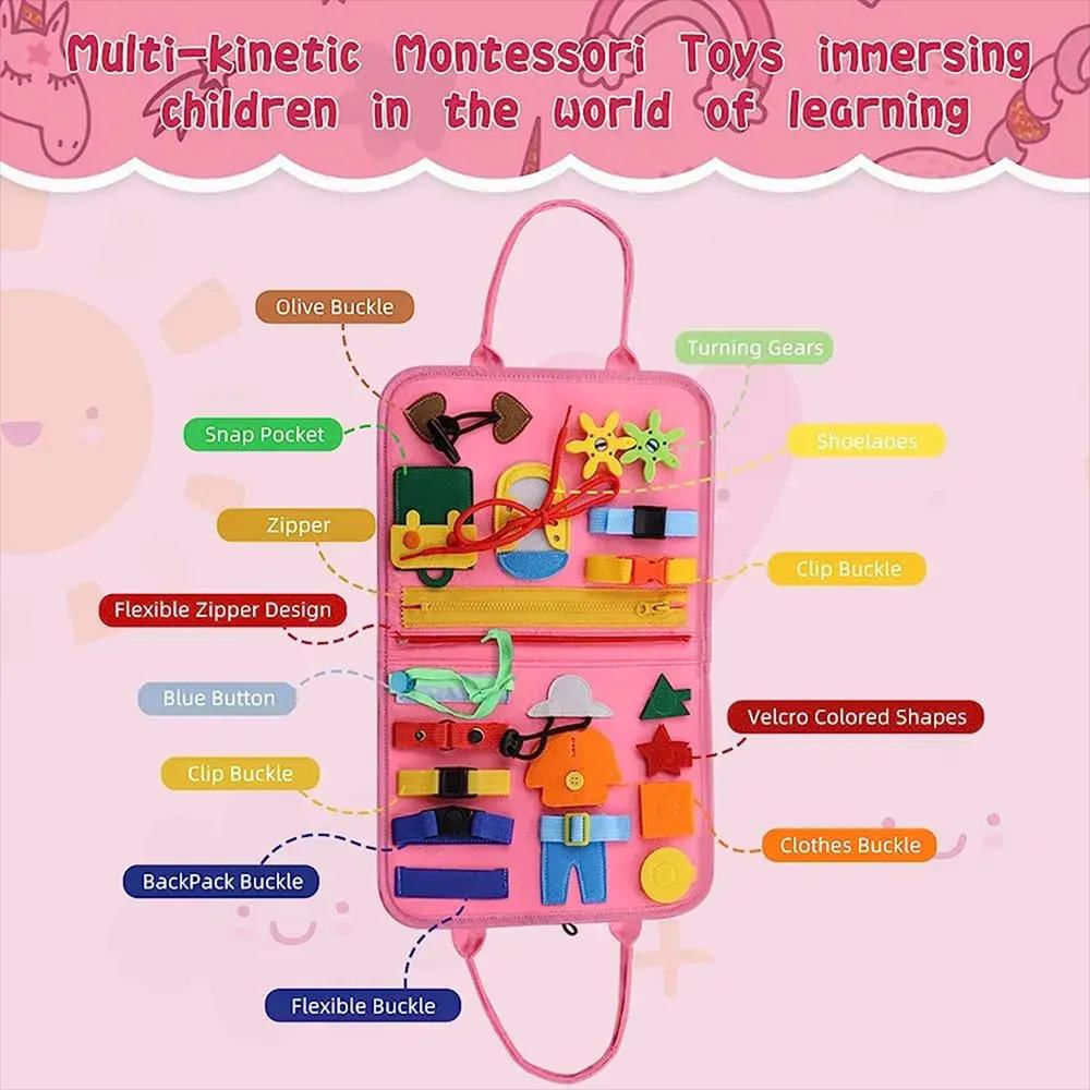 Tablero De Actividades Montessori 5 Pag img #3