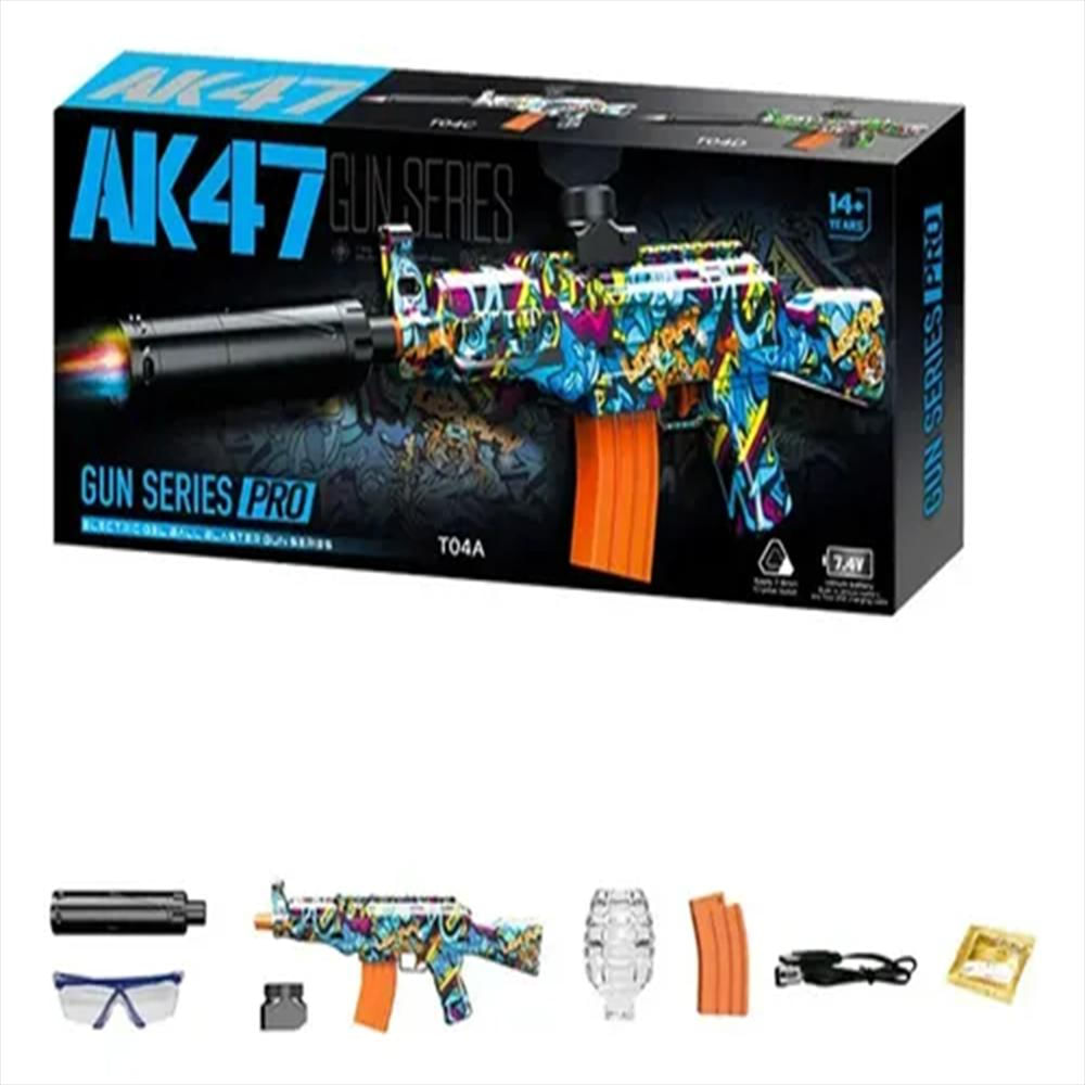 Lanzador De Balas De Hidrogel Rifle Eléctrico Automático img #3