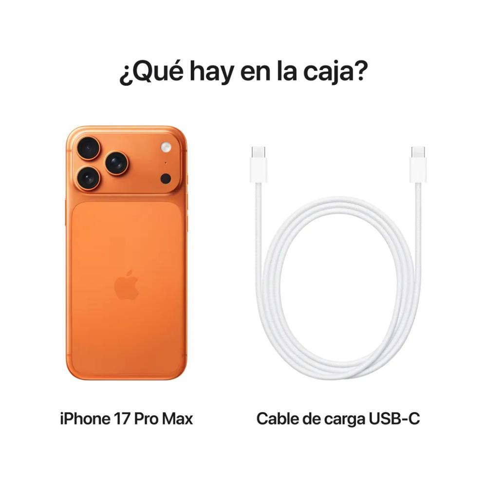 Iphone 17 Pro Max 5G 1Tb 12Gb Ram Naranja Esim img #5
