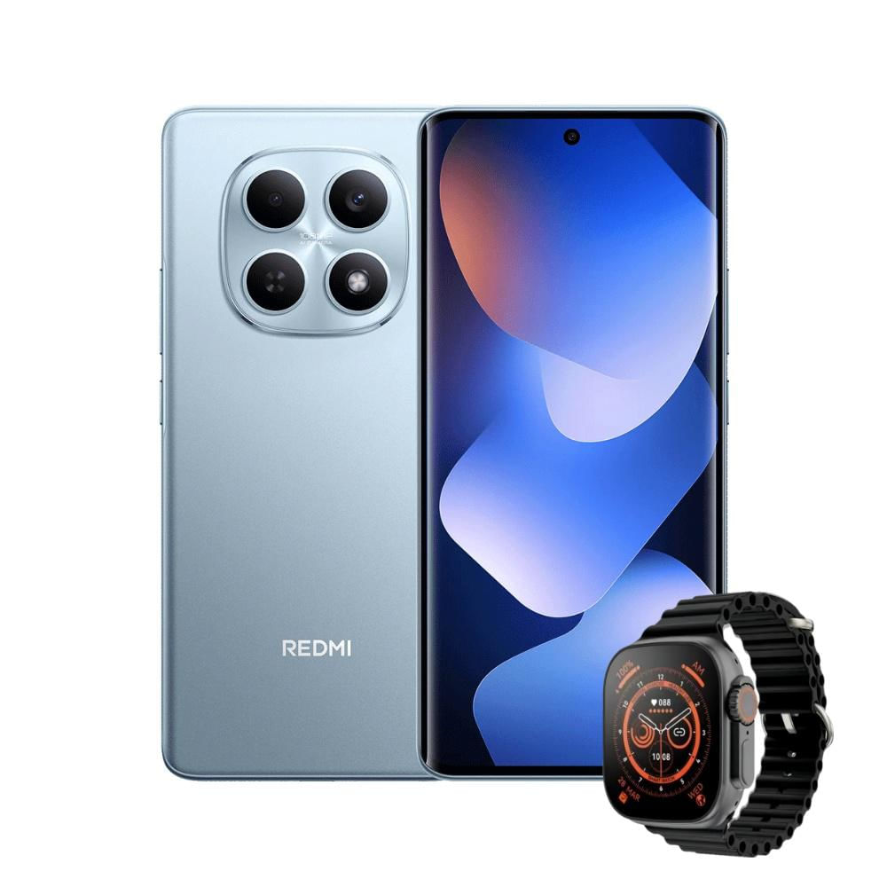 Celular Xiaomi Redmi Note 15 Lte 512Gb 8Gb Ram Azul + Reloj Inteligente img #1