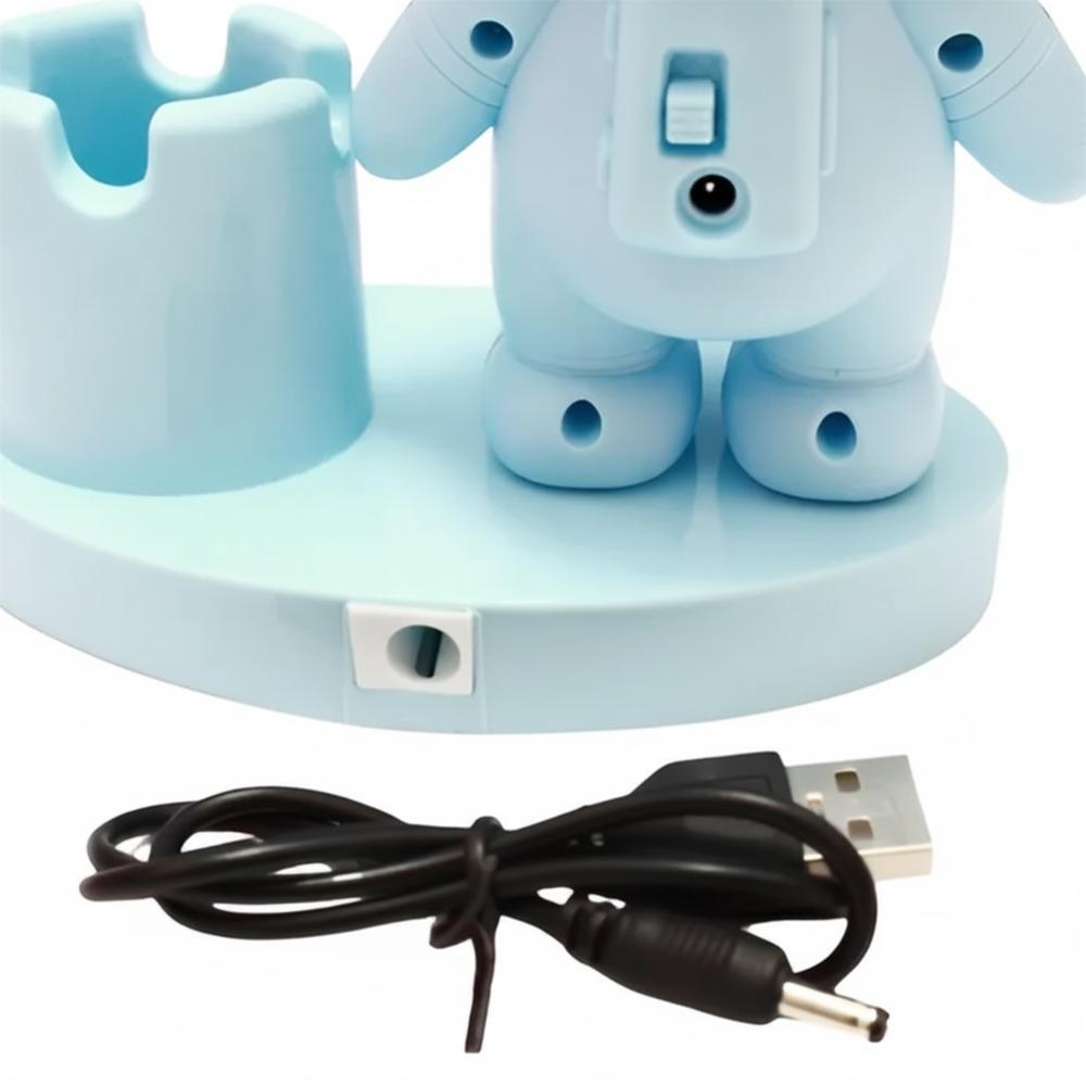 Lámpara Led Astronauta Azul Con Portalápices img #4