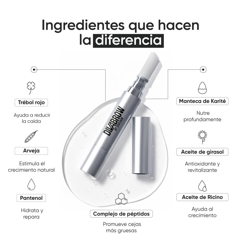 Serum Para Cejas Divabrow By Divaskin img #2
