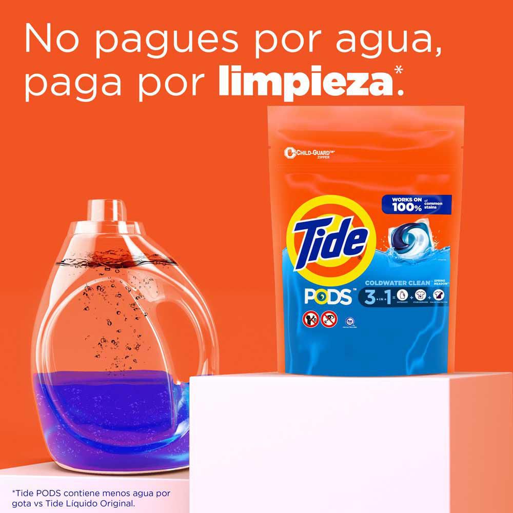 Detergente en cápsulas TIDE pods spring meadow (379  gr) img #5