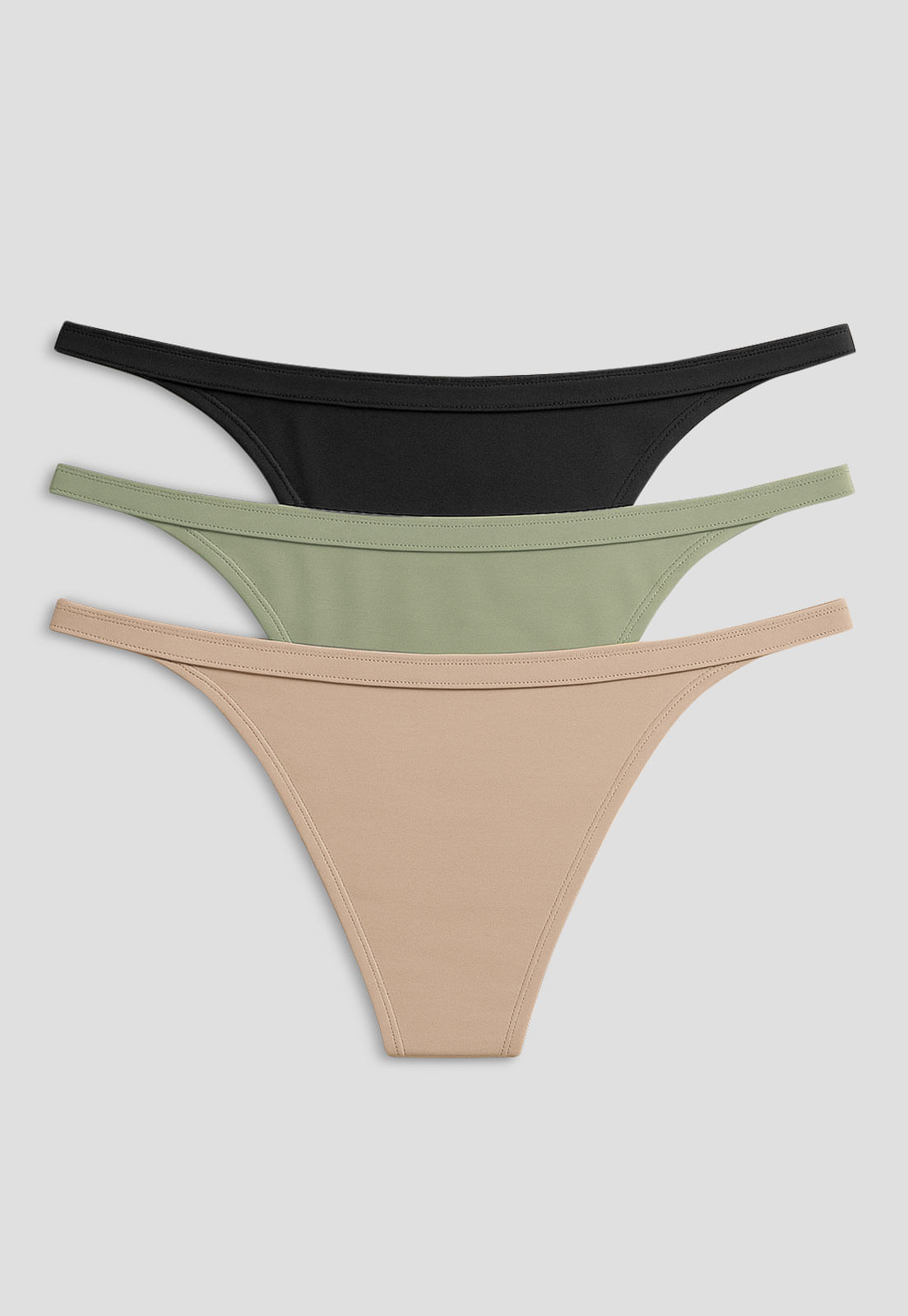Brasilera Paq X3 Mujer Multicolor Fi 102349