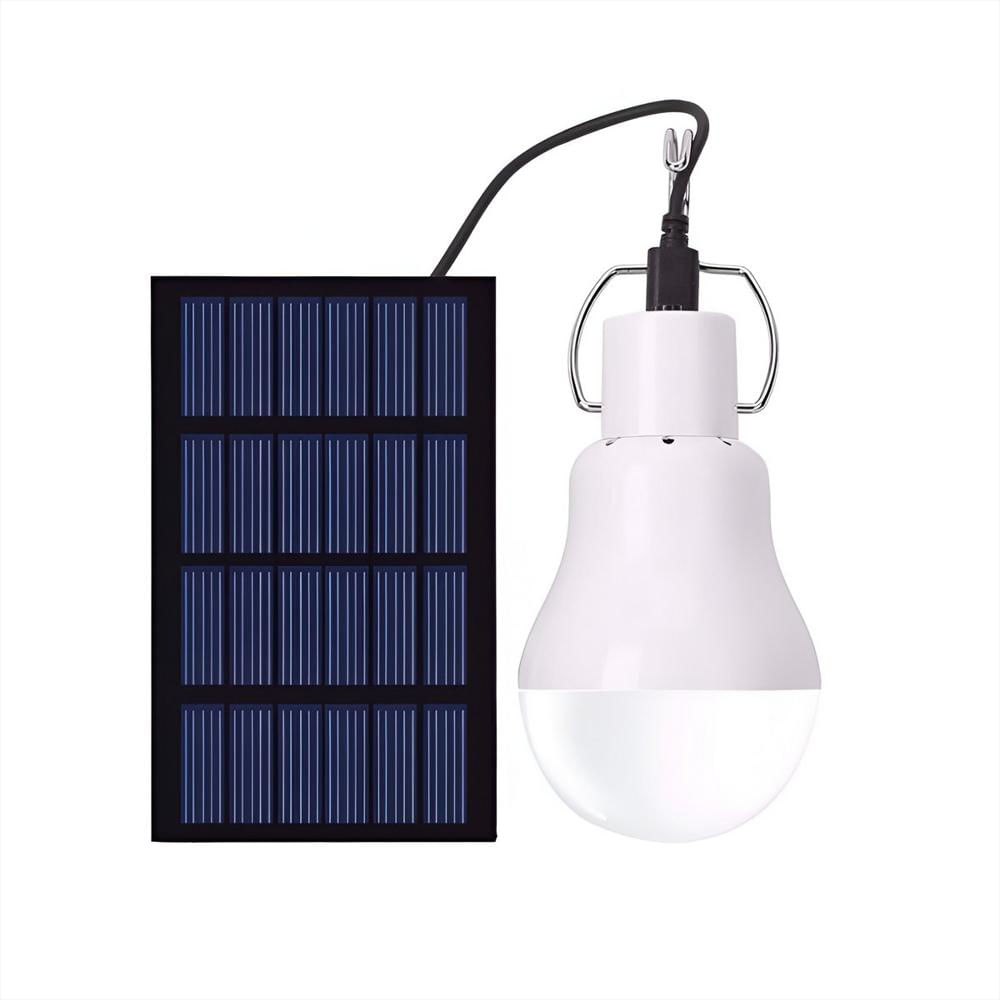 Foco Bombillo Led Solar Recargable Portátil Camping Carpa img #1