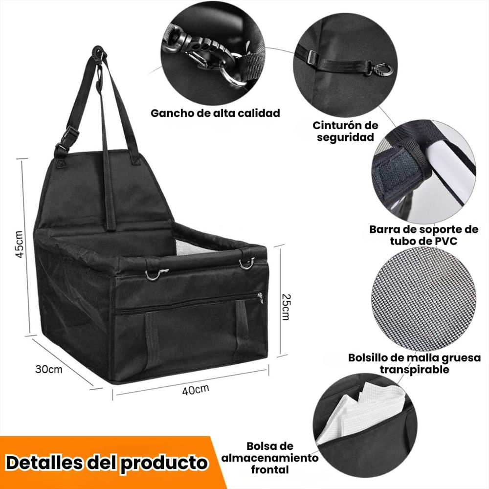 Asiento Plegable De Carro Para Mascotas Perros Y Gatos img #2