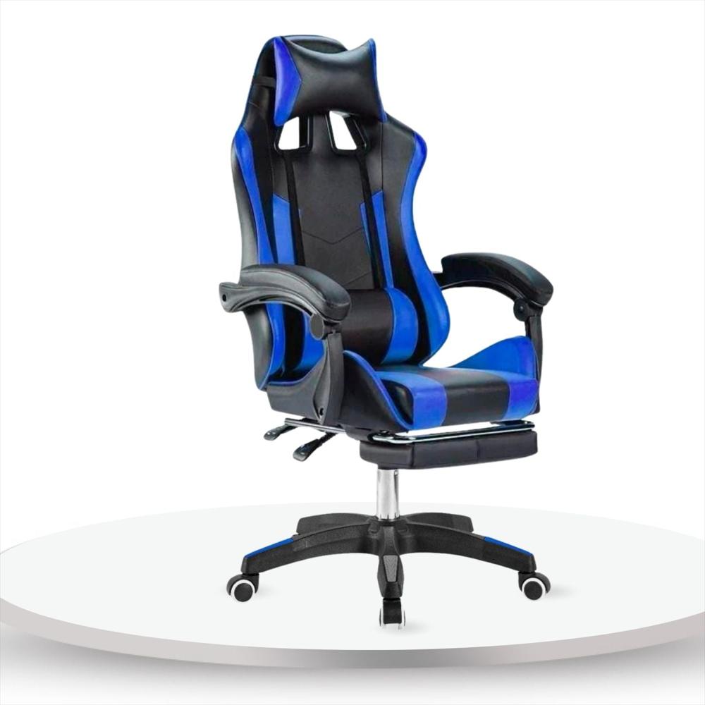 Silla Gamer Ergonomica Reclinable Kairo Azul Silla Gamer Ergonomica Reclinable Kairo Azul