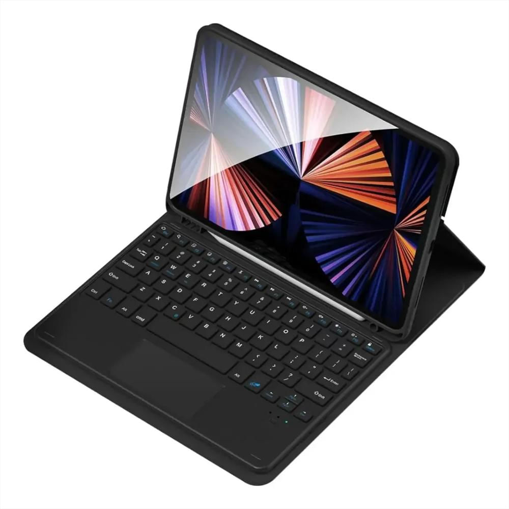 Estuche Teclado Trackpad Para Tablet Lenovo Tab K11 Negro+Mouse+Paperlike+Lapiz img #2