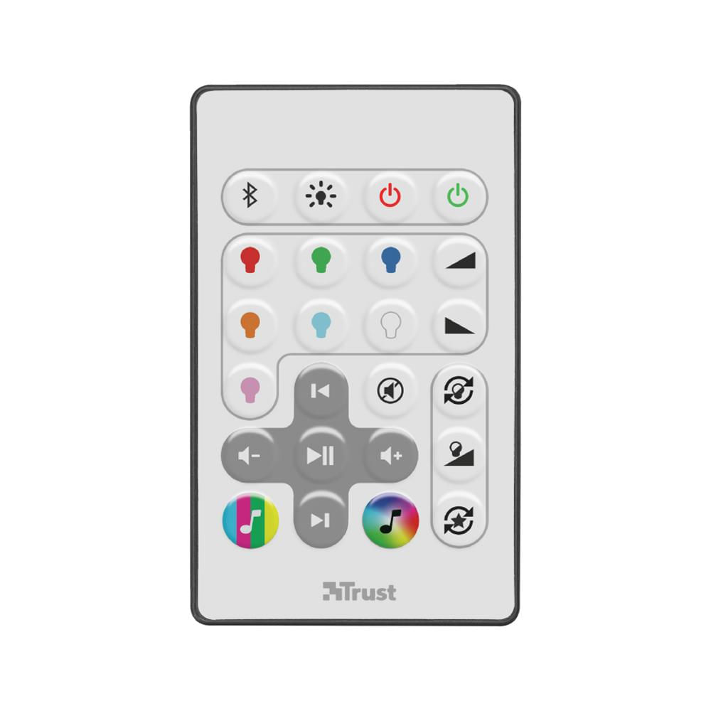 Parlante Bluetooth Trust Lara con Luces Led y Control Remoto img #4