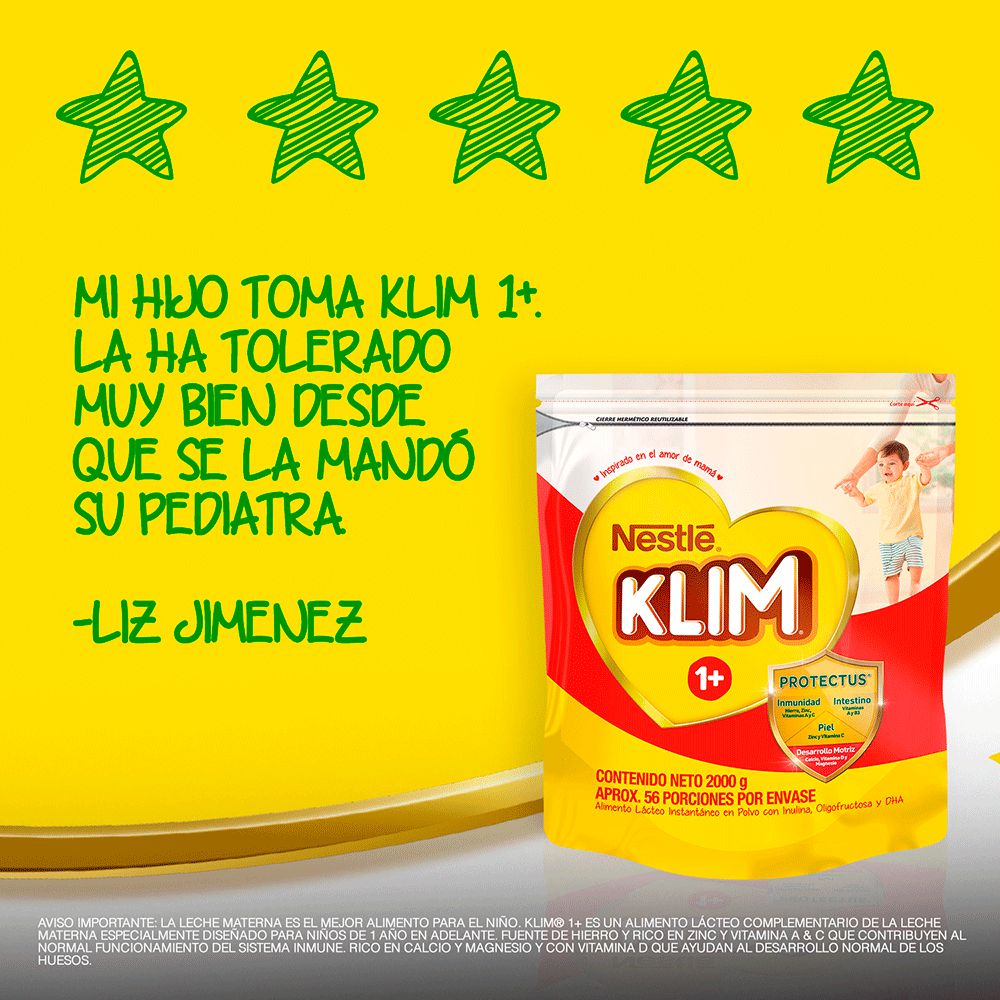 Alimento lácteo KLIM 1+ (1000  gr) img #6