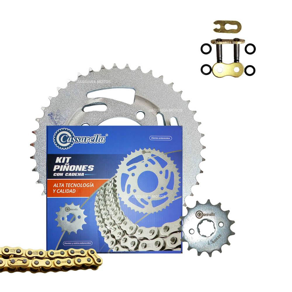Kit Arrastre Pulsar 160 N 160 Cadena Orrinada Cassarella img #1