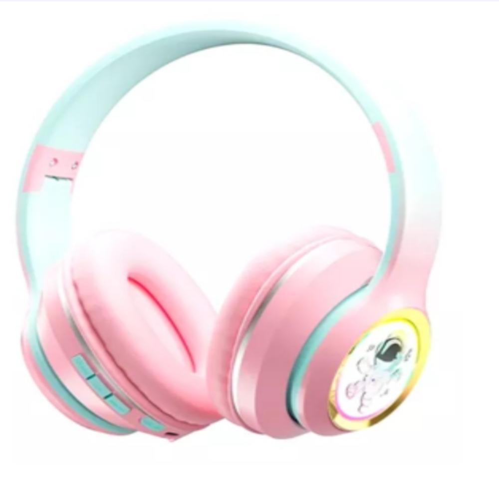 Audífono Bluetooth Inalámbrico Color Rosadost858