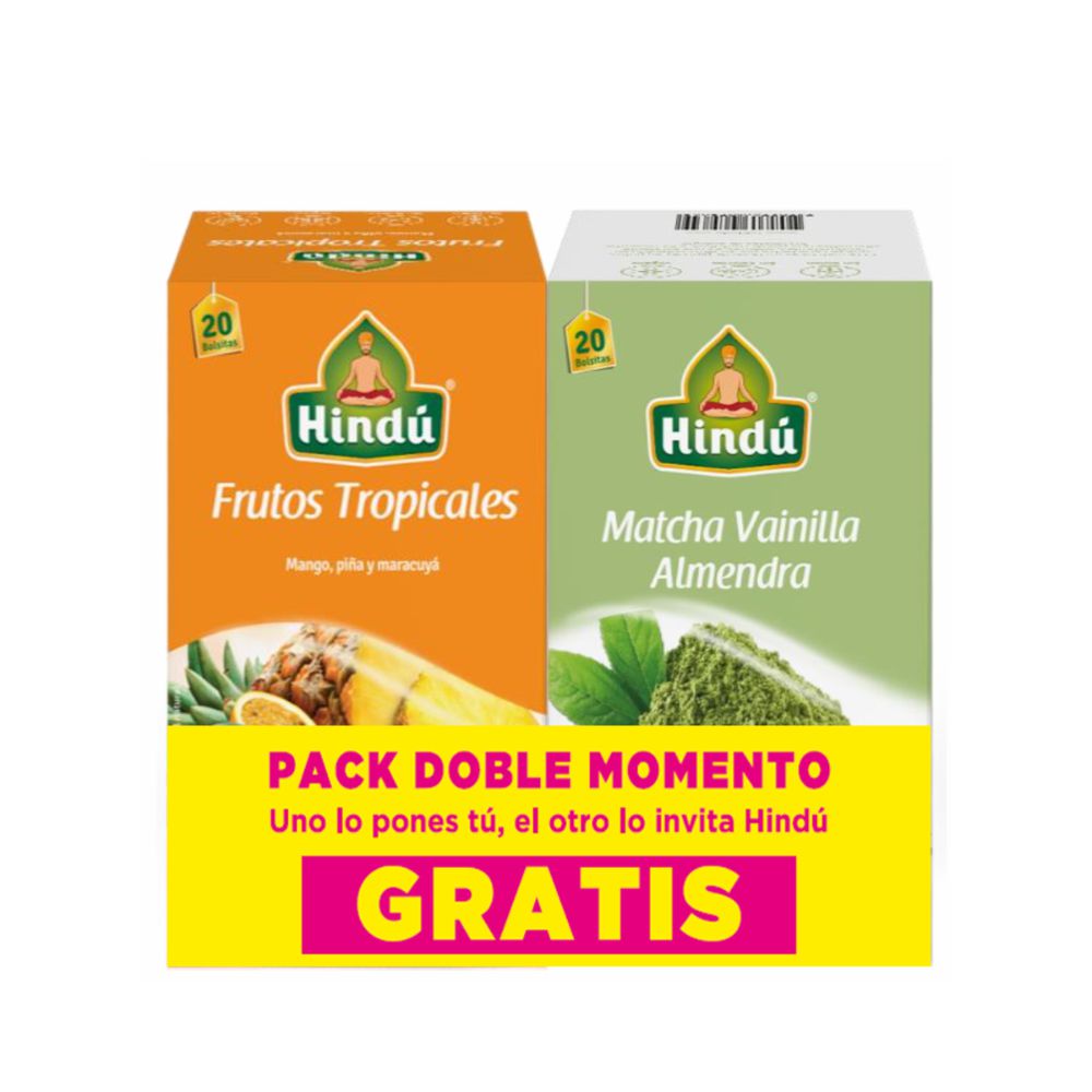 Oferta Inf Frut Trop Gratis Tv Matc HINDU Matcha Vainilla (20  gr)