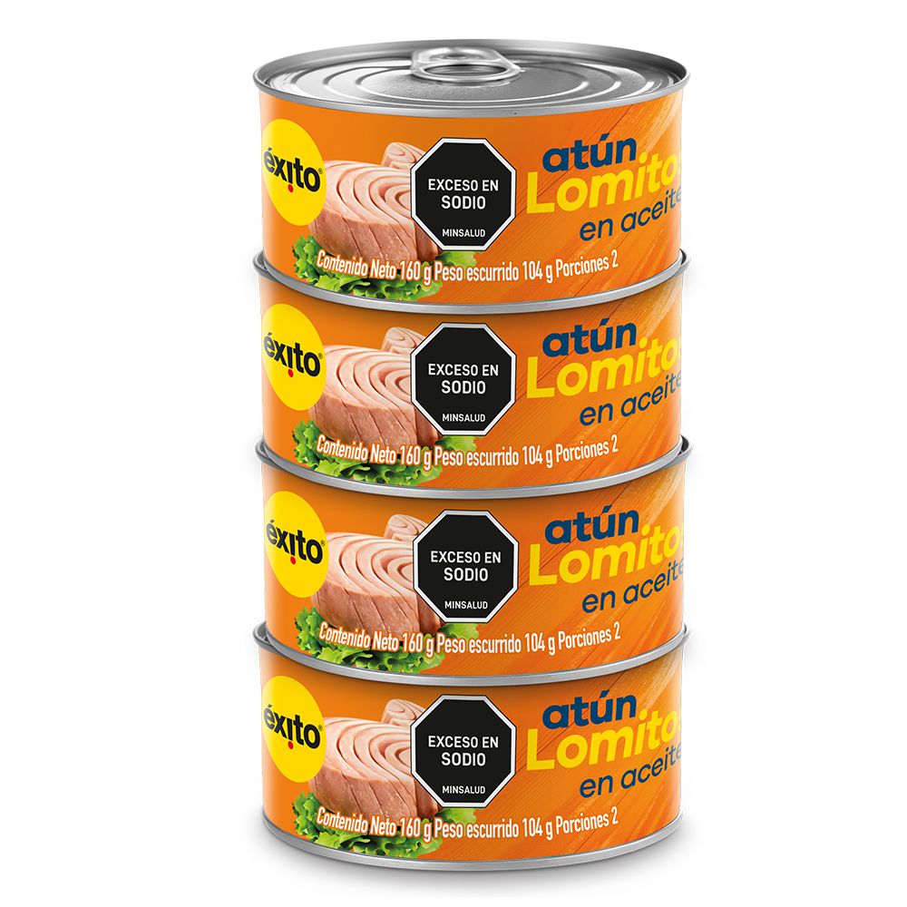 Atún EXITO MARCA PROPIA en aceite (416  gr) img #1