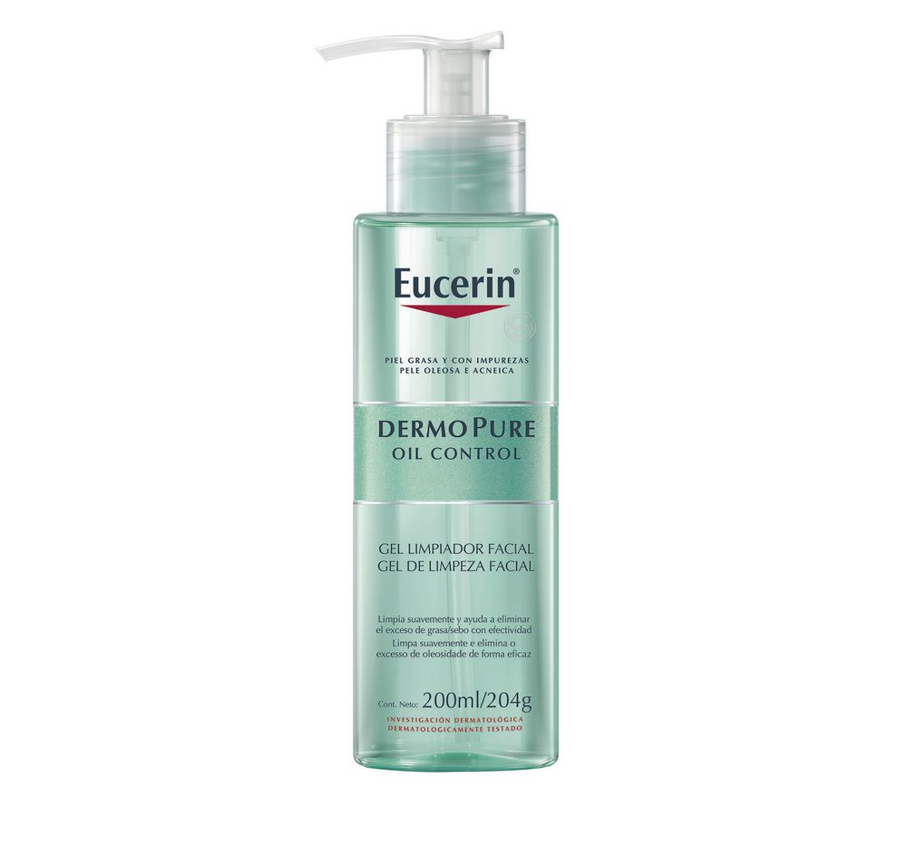 Gel limpiador EUCERIN dermo pure oil control (200  ml)