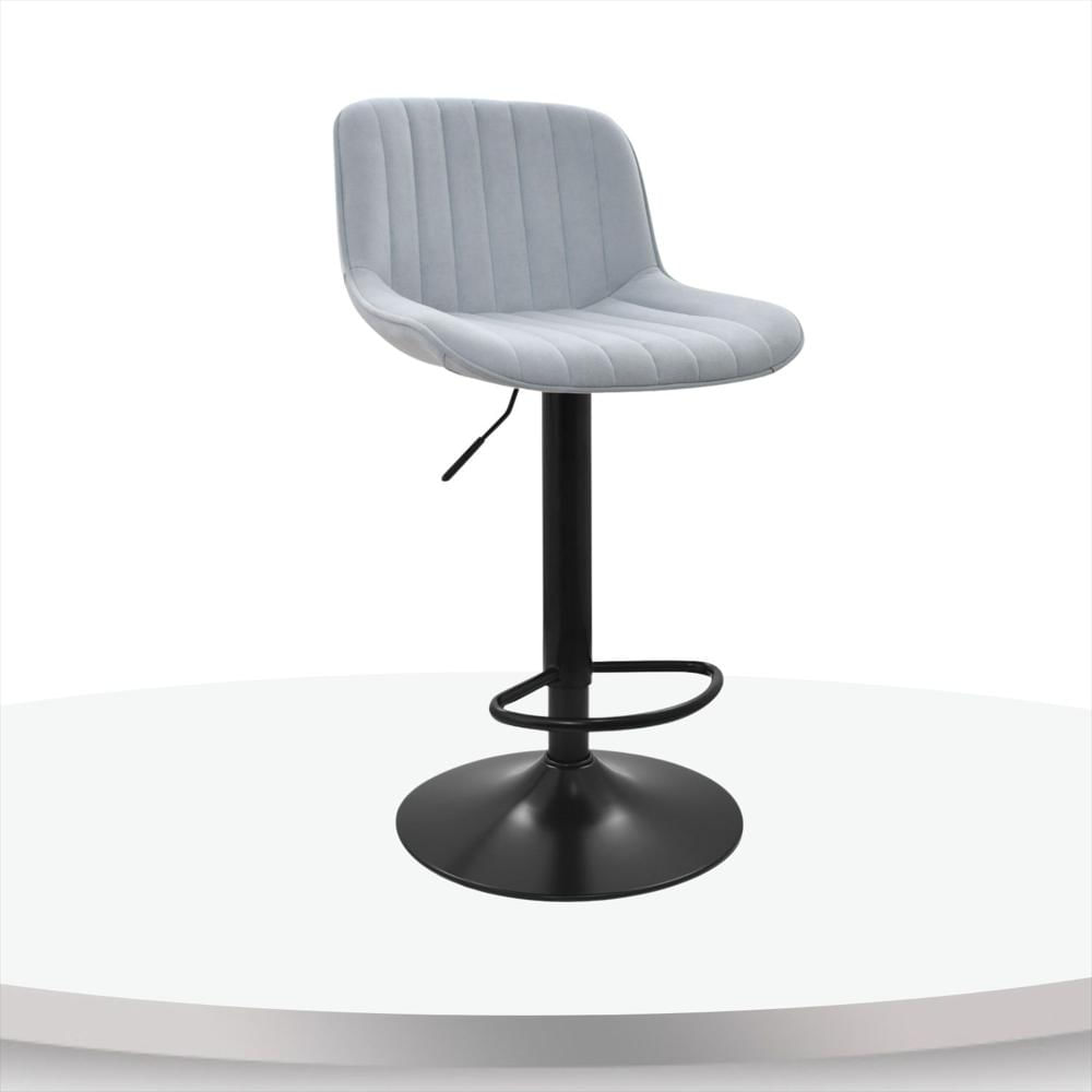 Silla De Barra Favil Tela Gris img #1