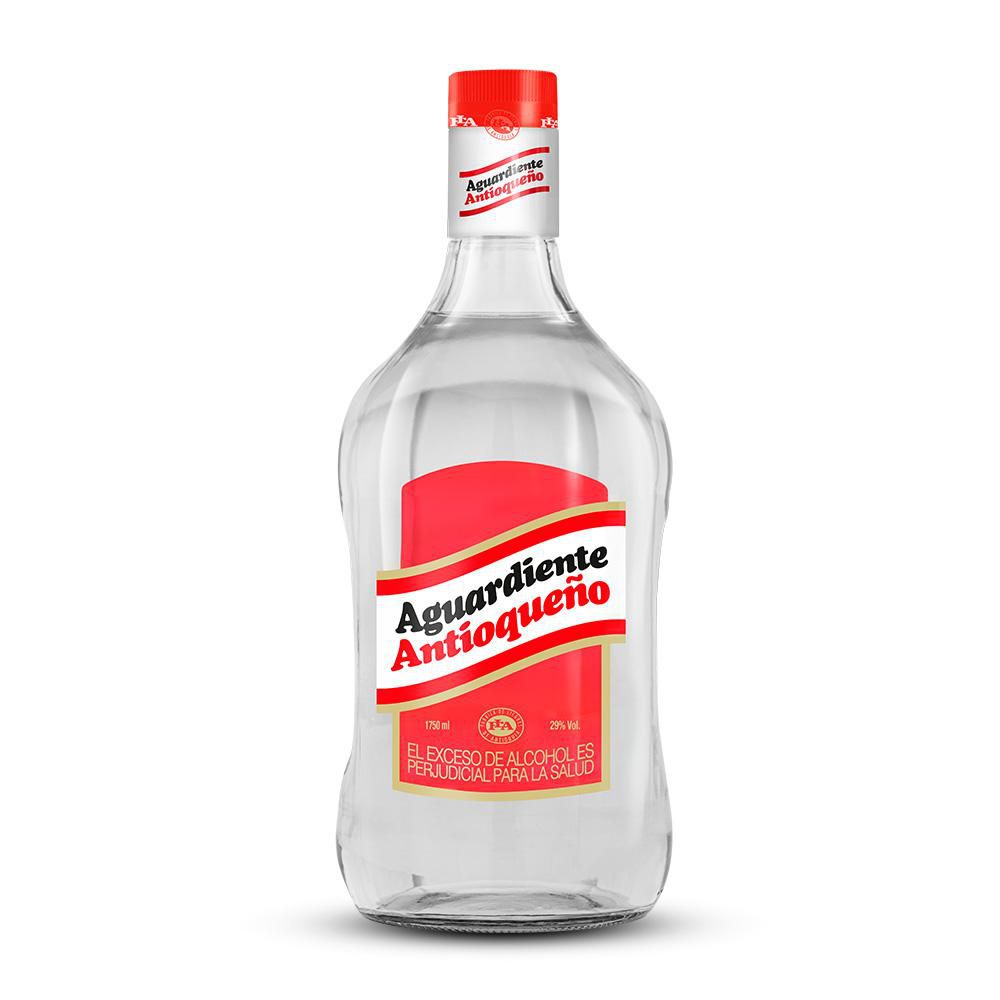 Aguardiente ANTIOQUENO rojo garrafa (2000  ml)