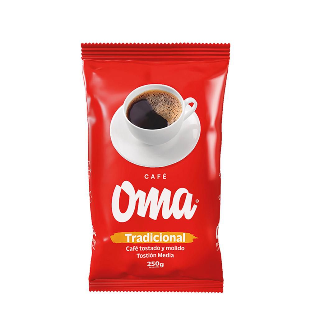 Café OMA tostado molido premium (250  gr)