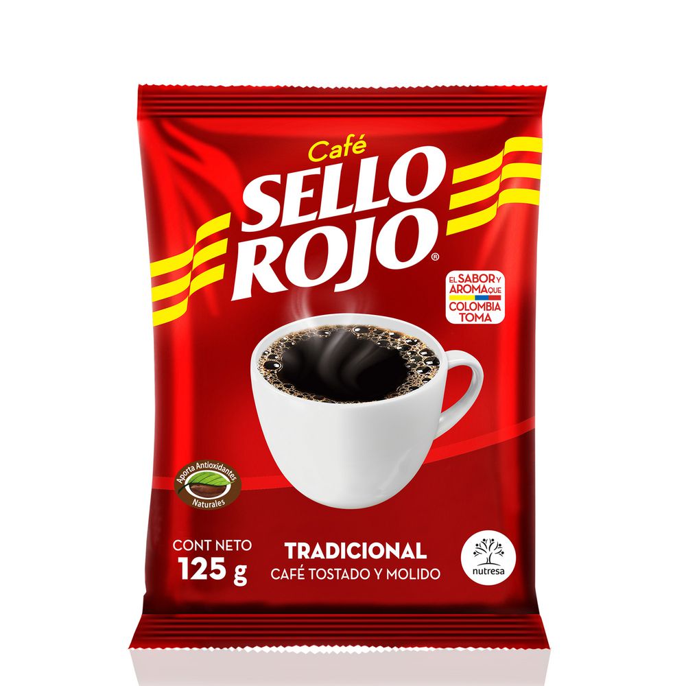Café SELLO ROJO tostado y molido (125  gr) img #2