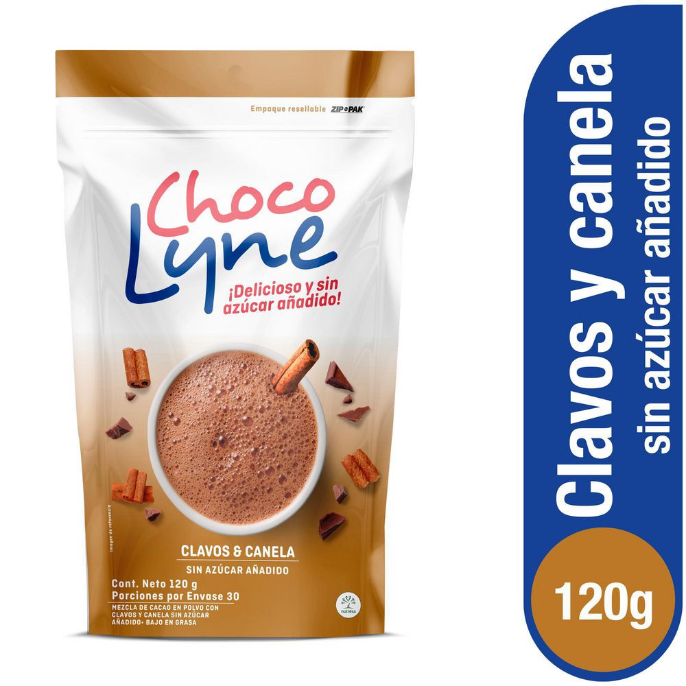 Cacao CHOCOLYNE en polvo con clavos y canela (120  gr) img #1