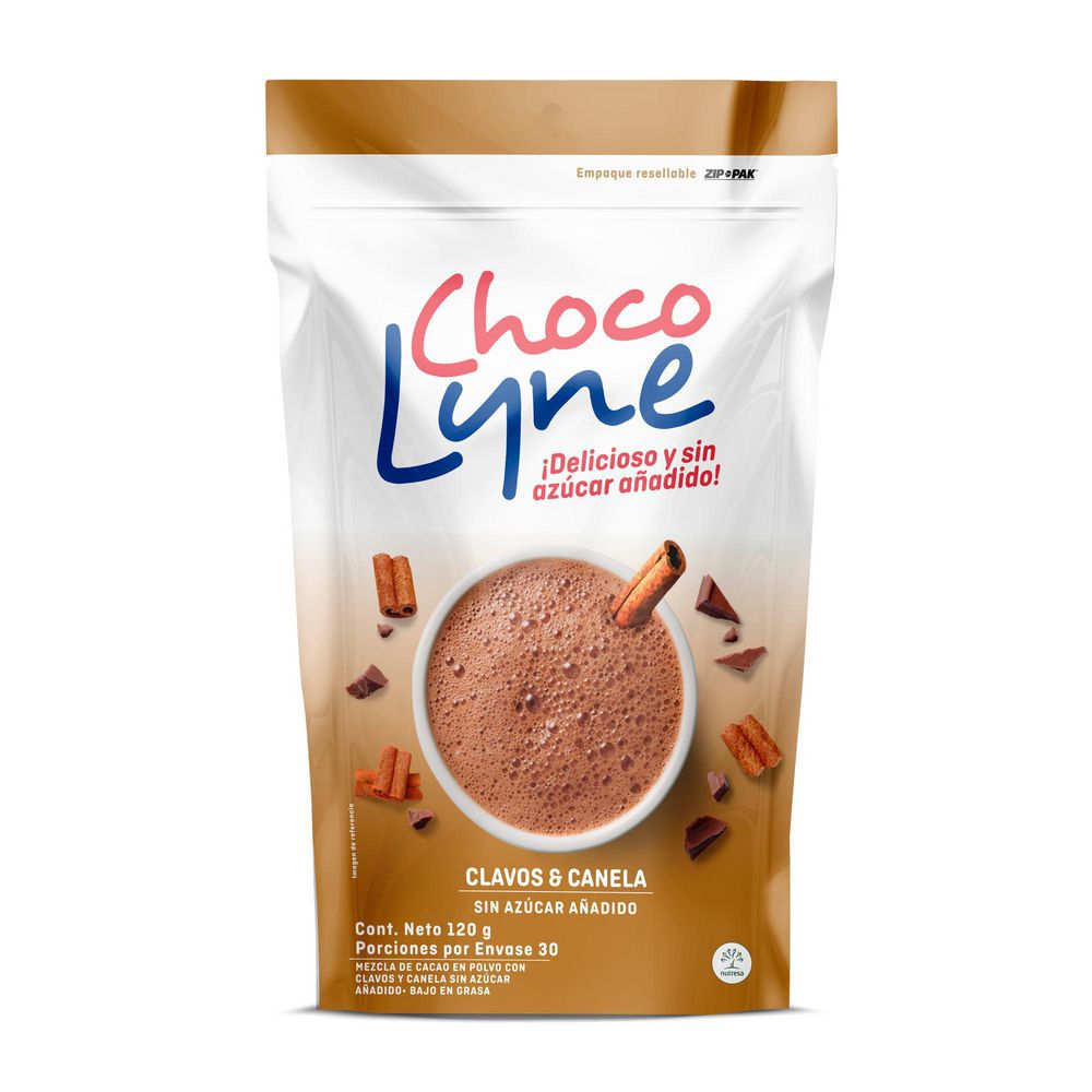 Cacao CHOCOLYNE en polvo con clavos y canela (120  gr) img #2