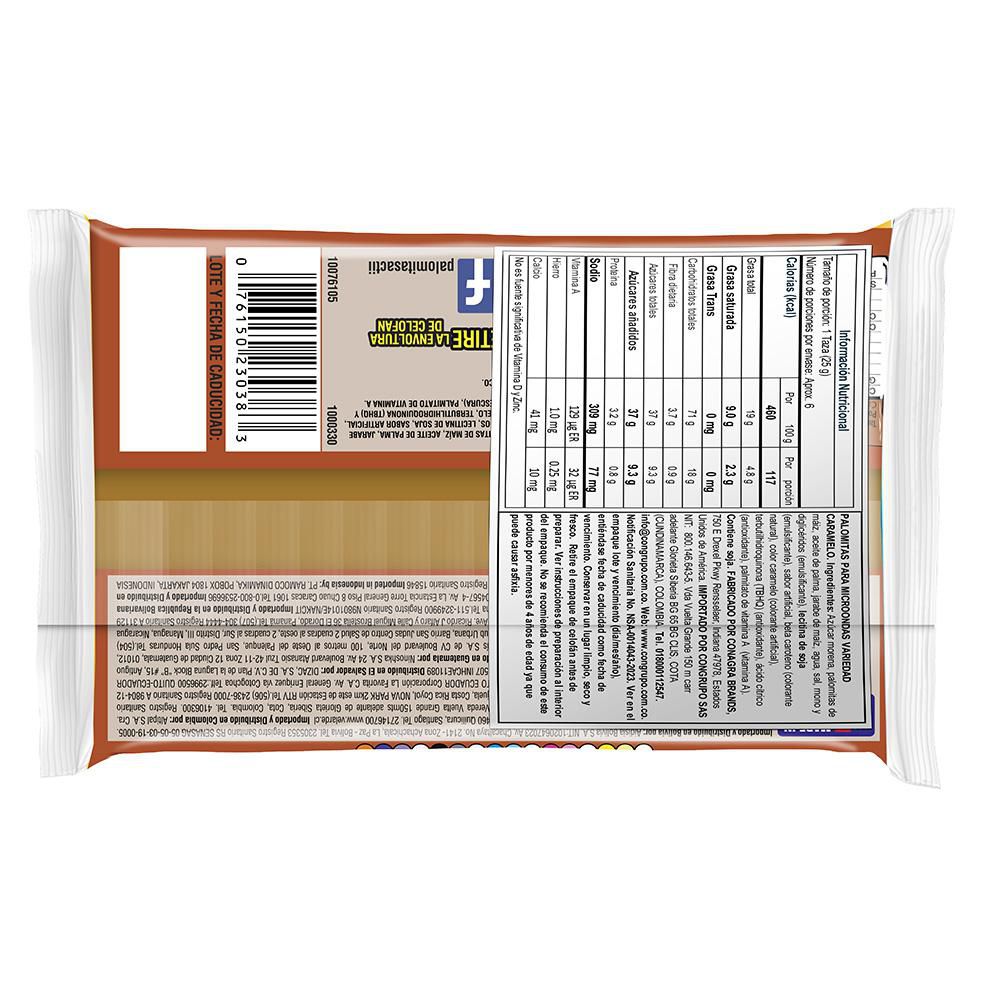 PALOMITAS CARAMELO ACT II 165  gr img #2