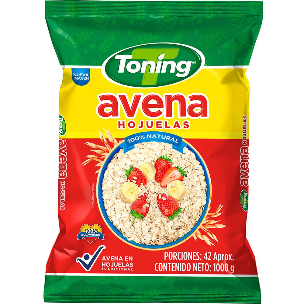 Avena Hojuela TONING 1000  gr img #1