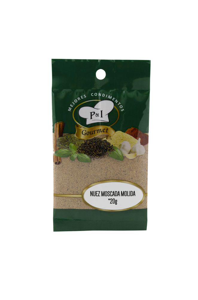 Nuez moscada P & I GOURMET molida (20  gr)